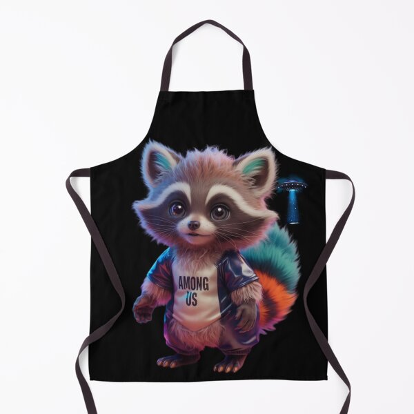 Item preview, Cute Raccoon Among us designed and sold by Krispystarfish.