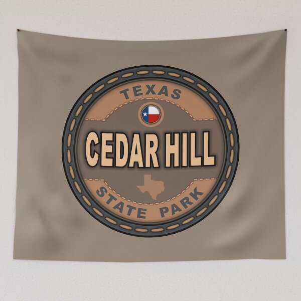 Item preview, Cedar Hill State Park Texas stitching effect designed and sold by studioss76.
