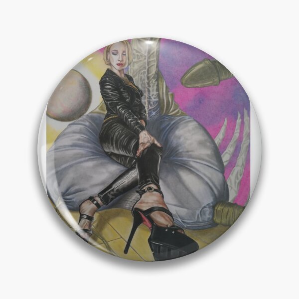 Item preview, Lady in Leather designed and sold by Red-Lip-Gallery.