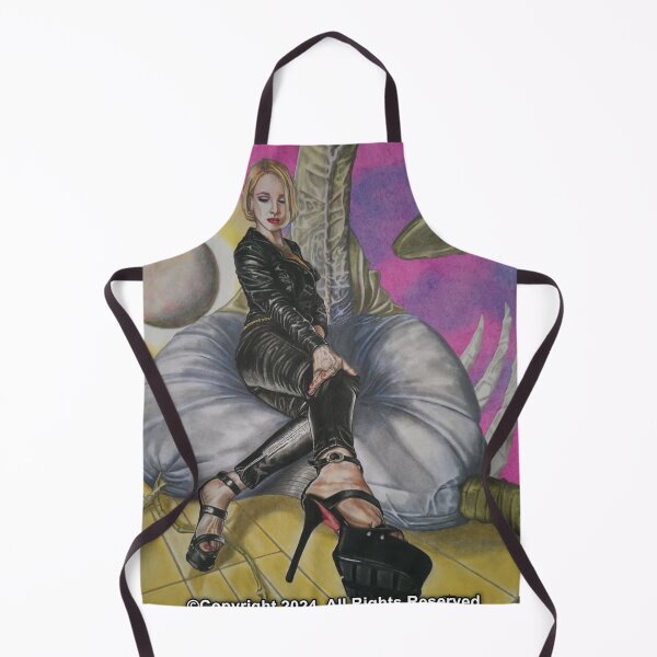 Item preview, Lady in Leather designed and sold by Red-Lip-Gallery.