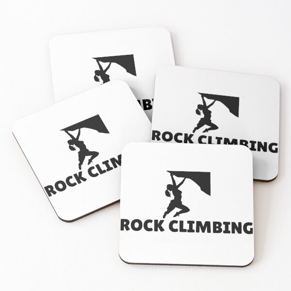 Item preview, ROCK CLIMBING (FEMALE) - BLACK designed and sold by ArtsyCity.