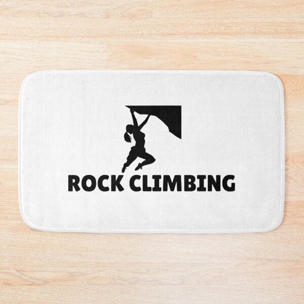 Item preview, ROCK CLIMBING (FEMALE) - BLACK designed and sold by ArtsyCity.