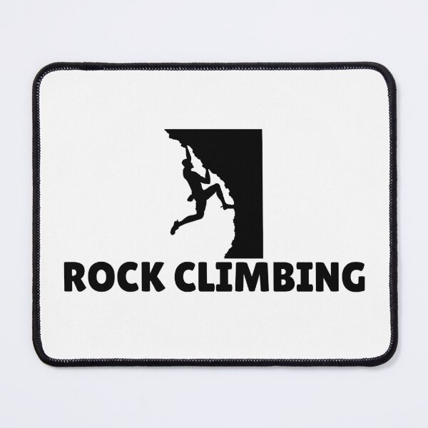 Item preview, ROCK CLIMBING (MALE) - BLACK designed and sold by ArtsyCity.
