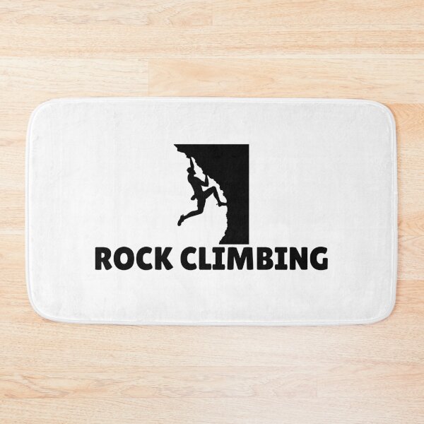 Item preview, ROCK CLIMBING (MALE) - BLACK designed and sold by ArtsyCity.