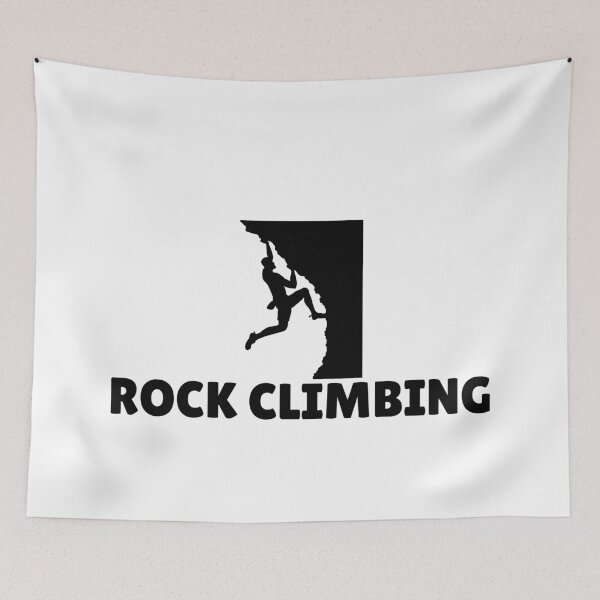 Item preview, ROCK CLIMBING (MALE) - BLACK designed and sold by ArtsyCity.