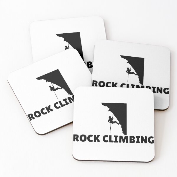 Item preview, ROCK CLIMBING (MALE2) - BLACK designed and sold by ArtsyCity.