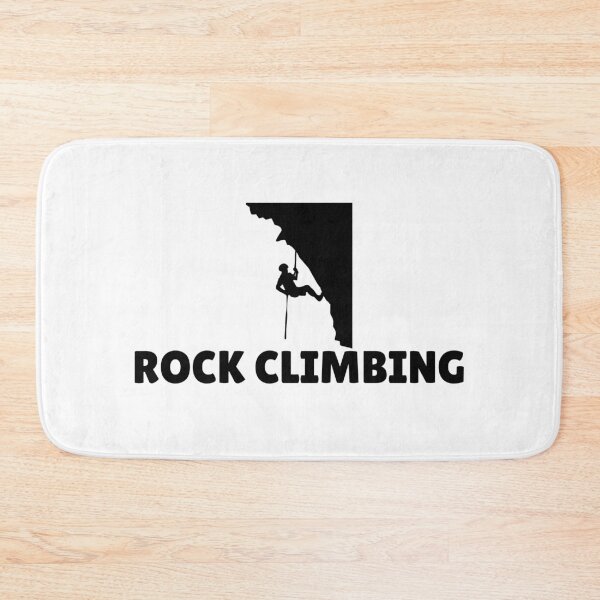 Item preview, ROCK CLIMBING (MALE2) - BLACK designed and sold by ArtsyCity.