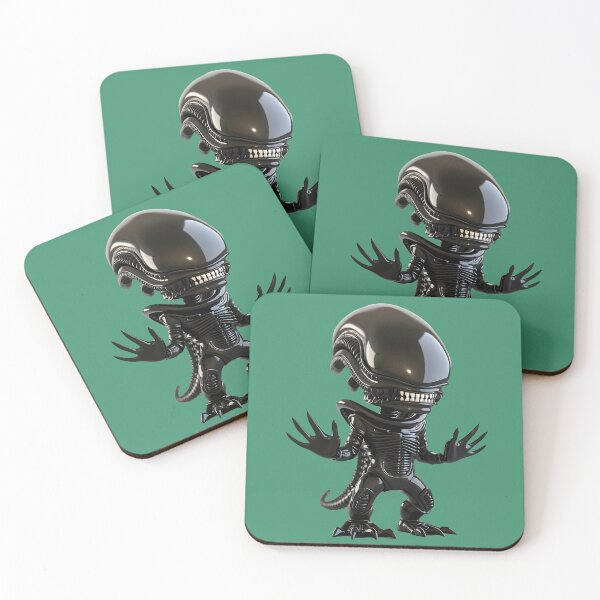 Item preview, Cute Alien Monster Character with Shiny Armor Design designed and sold by Camera Crew.