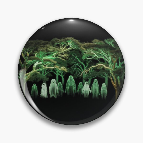 Artikelvorschau, LEUCHTENDE, VERWUNDENE HALLOWEEN-WALD entworfen und verkauft von YourTrendyTees.