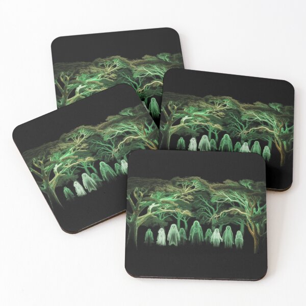Item preview, GLOWING HAUNTED HALLOWEEN FOREST  designed and sold by YourTrendyTees.