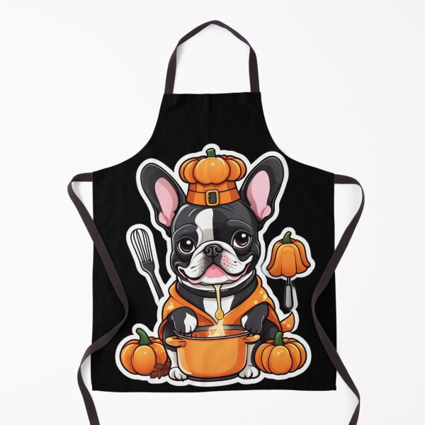 Item preview, Spooky French Bulldog Chef designed and sold by AuroraIllArena.