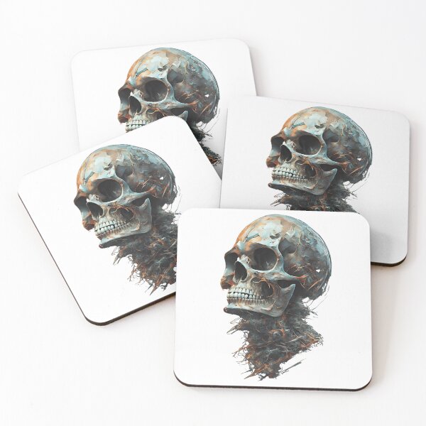 Item preview, Solitude's Decay|surreal skull art designed and sold by Shamrocx.
