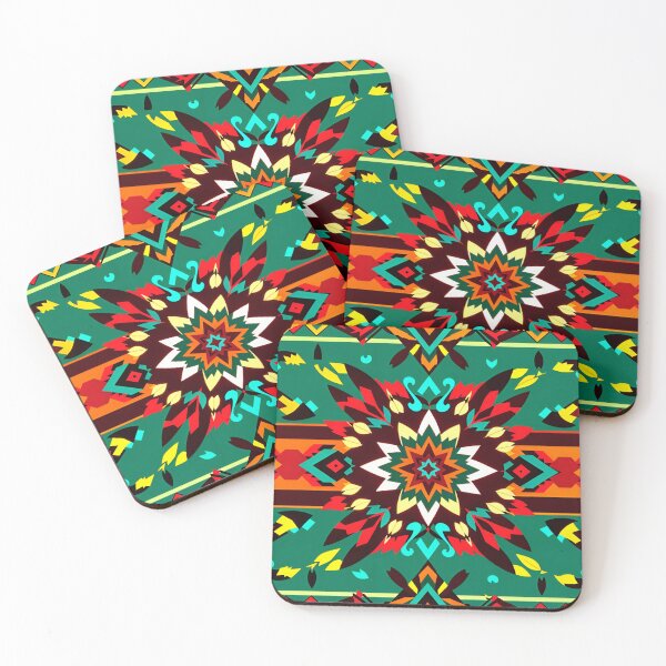 Item preview, Abstract Colorful Native American Style Pattern Design designed and sold by TheArtOfPat.