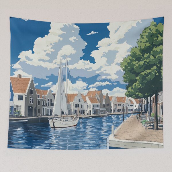 Item preview, Haarlemmermeer, city | Anime style designed and sold by ComicsFactory.
