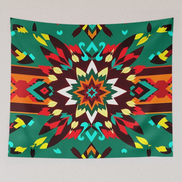 Item preview, Abstract Colorful Native American Style Pattern Design designed and sold by TheArtOfPat.