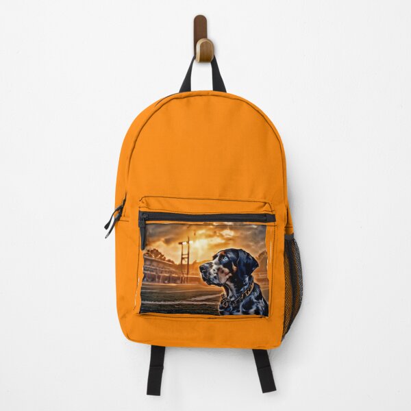 Item preview, BIG ORANGE SATURDAY MORNING GAME FACE designed and sold by Pickle Wicked Designs.