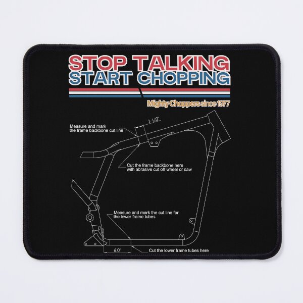 Item preview, Stop talking. Start chopping designed and sold by broslaw.