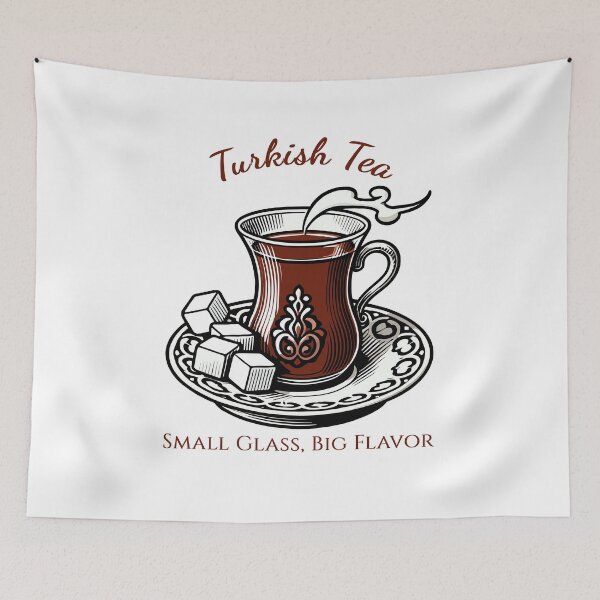 Item preview, Turkish Tea Small Glass Big Flavor designed and sold by MaateoDesign.