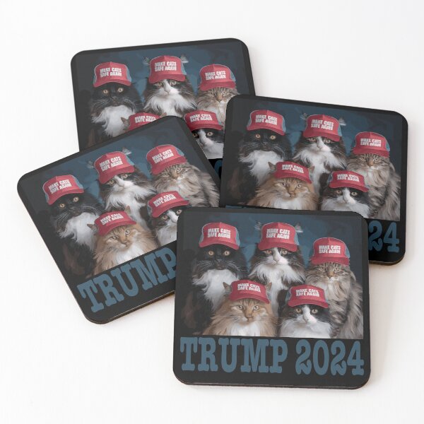 Item preview, Make Cats Safe Again Trump 2024 designed and sold by PerkyParakeet.