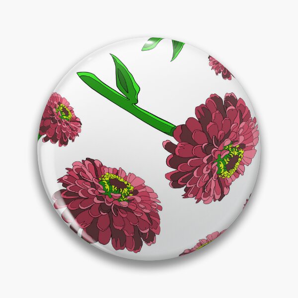 Item preview, Zinnia Flowers | Gift for Gardener or Flower Lover designed and sold by Marian Murdoch.