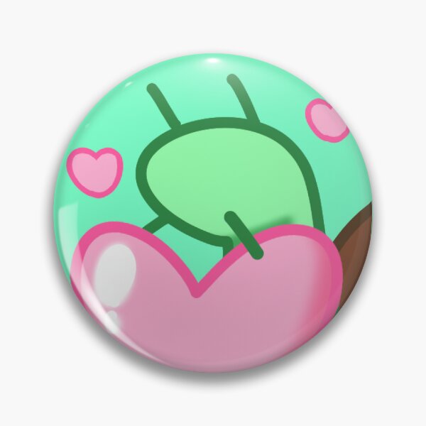 Item preview, Snail Green Heart - art by Cranberruu designed and sold by SmallSolarSloth.