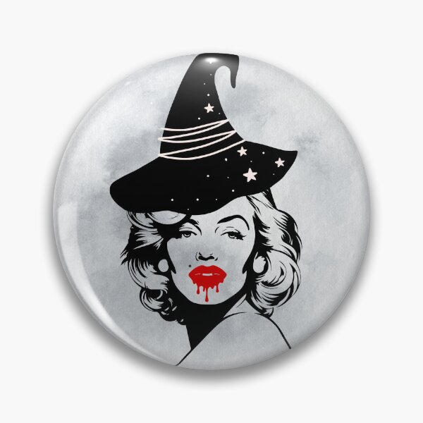 Item preview, Halloween Marilyn Monroe Witch Design designed and sold by Happy-Karma.