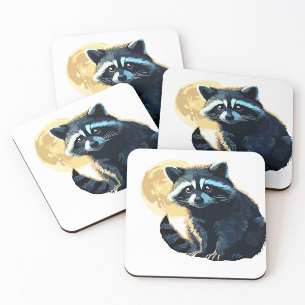 Item preview, Moon Raccoon designed and sold by KlakkDrawsStuff.