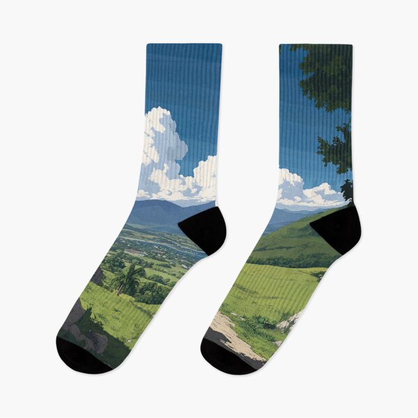 Item preview, Haiti landscape | Anime style designed and sold by ComicsFactory.