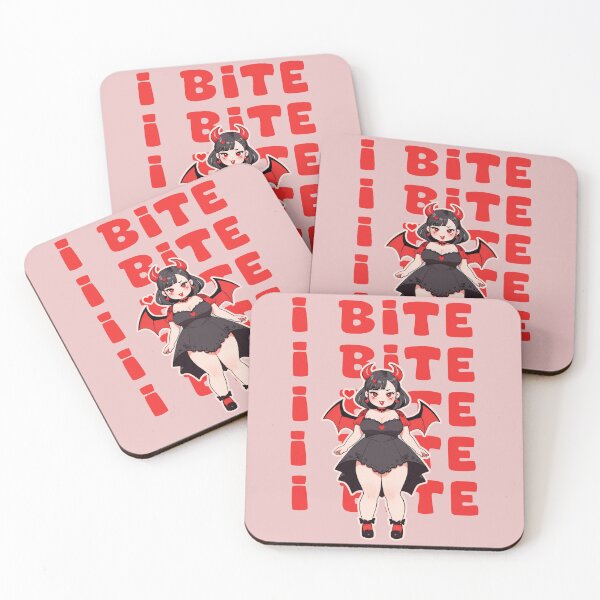 Item preview, I BITE CHUBBY VAMPIRE GIRL designed and sold by La Loca.