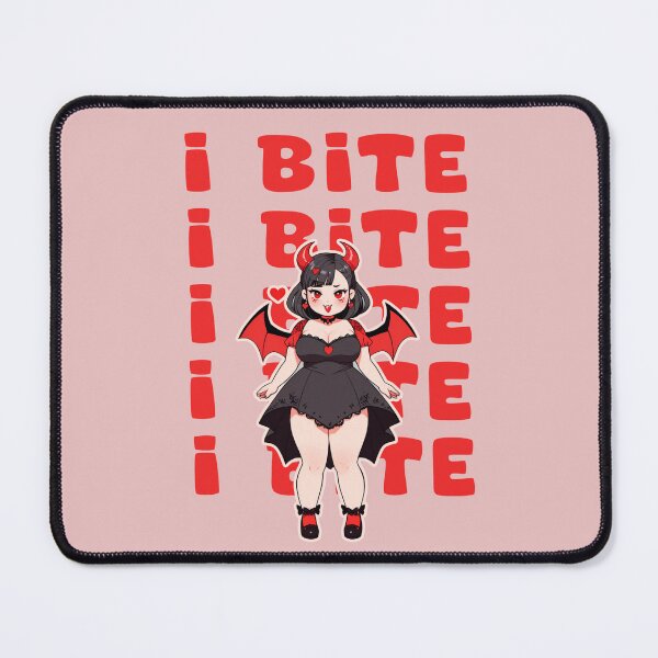 Item preview, I BITE CHUBBY VAMPIRE GIRL designed and sold by La Loca.