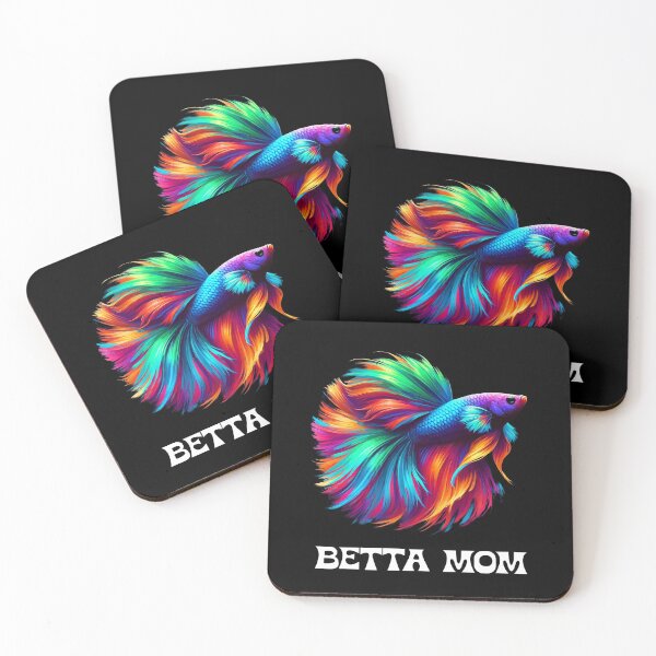 Item preview, Betta Mom - Vibrant Betta Fish for Proud Fish Keepers designed and sold by Victor Shadehorn.