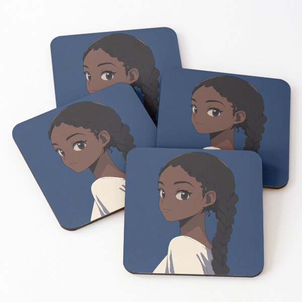 Item preview, Haitian woman | Anime style designed and sold by ComicsFactory.