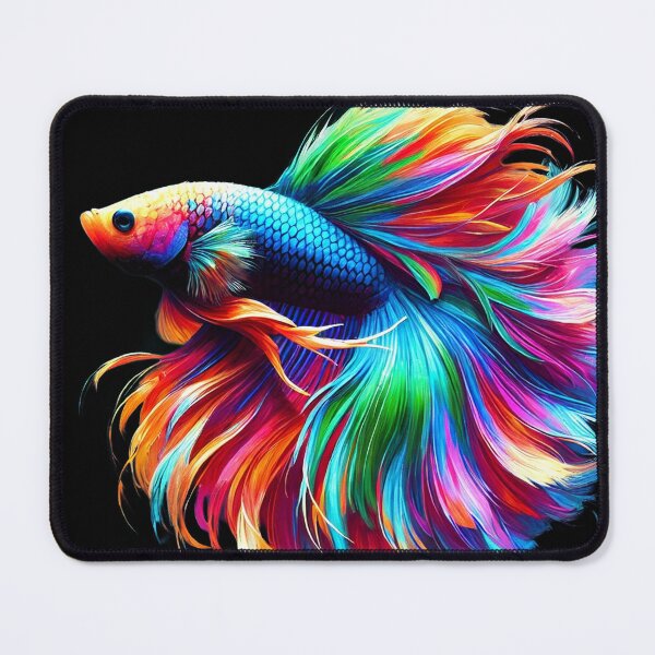 Item preview, Fish Make Life Betta - Vibrant Betta Fish for Betta Lovers designed and sold by Victor Shadehorn.