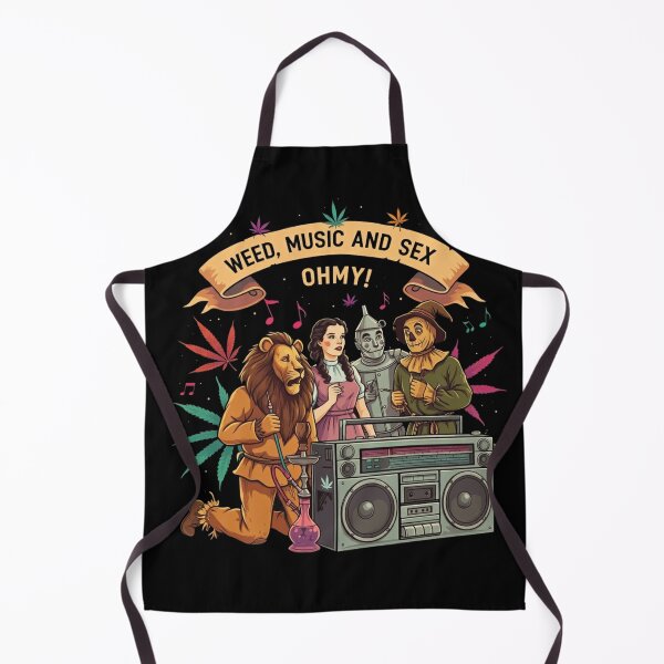 Item preview, Weed, Music, and Sex Oh My - Funny Marijuana designed and sold by JLEmporium.