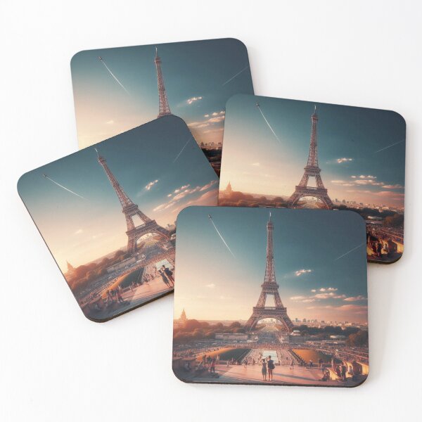 Item preview, Beautiful poster of the Eiffel Tower designed and sold by RadiantGraphics.