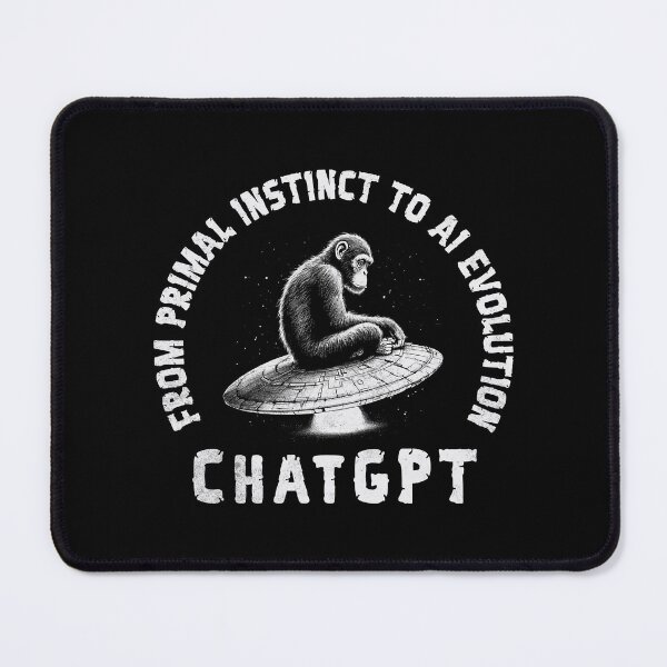 Item preview, From Primal Instinct To AI Evolution, Chat GPT designed and sold by A.I. Took My Job!.