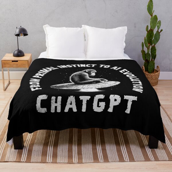Item preview, From Primal Instinct To AI Evolution, Chat GPT designed and sold by A.I.  Took My Job!.