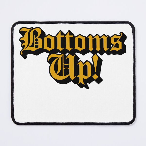 Item preview, Bottoms up boys, chug those beers.  designed and sold by NicMacTees.
