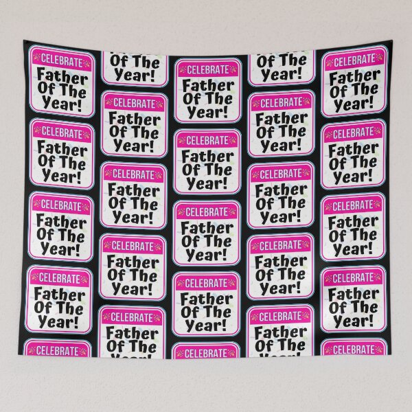 Item preview, CELEBRATE: Father Of The Year! - funny celebration signs designed and sold by DesignsFromTW-S.