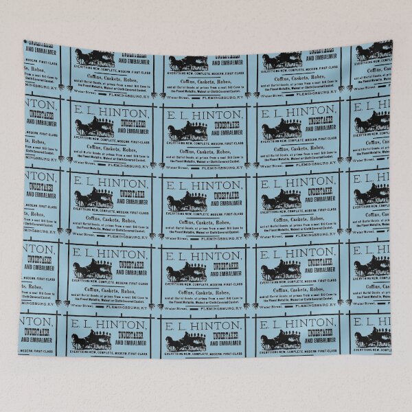 Item preview, E.L. Hinton Undertaker And Embalmer designed and sold by JoezPlace.