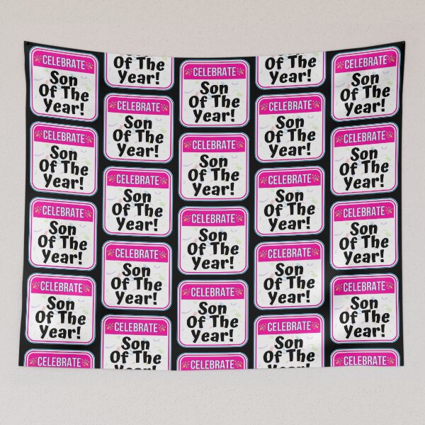 Item preview, CELEBRATE: Son Of The Year! - funny celebration signs designed and sold by DesignsFromTW-S.