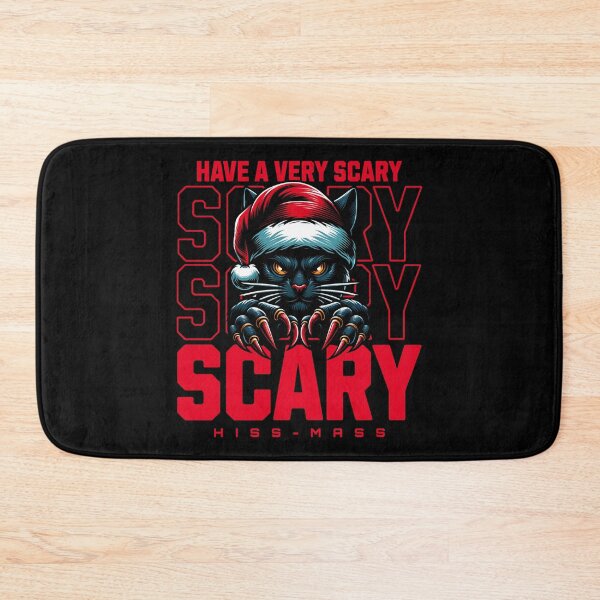 Item preview, Scary Hiss-mass Cat Lover Holiday designed and sold by raymondjmcd.