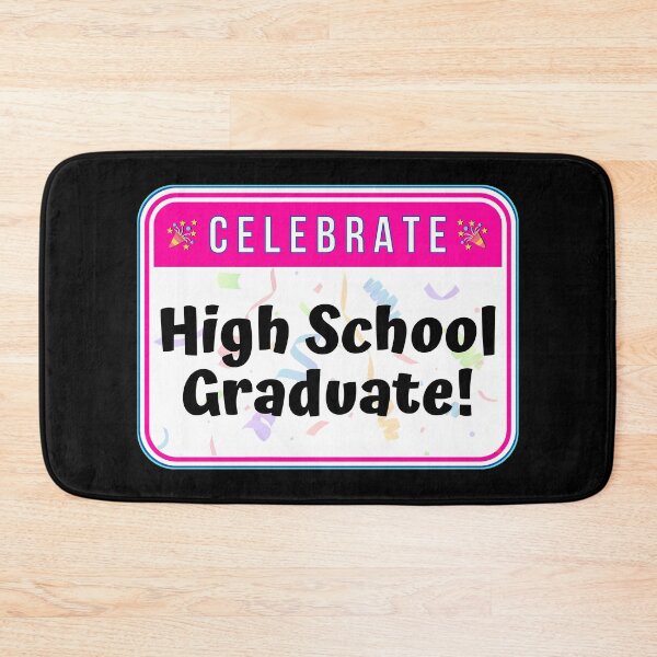 Item preview, CELEBRATE:  High School Graduate! - funny celebration education signs designed and sold by DesignsFromTW-S.