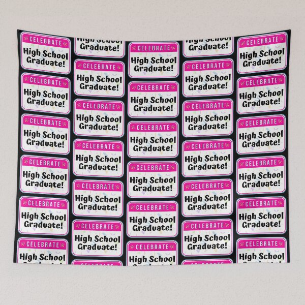 Item preview, CELEBRATE:  High School Graduate! - funny celebration education signs designed and sold by DesignsFromTW-S.
