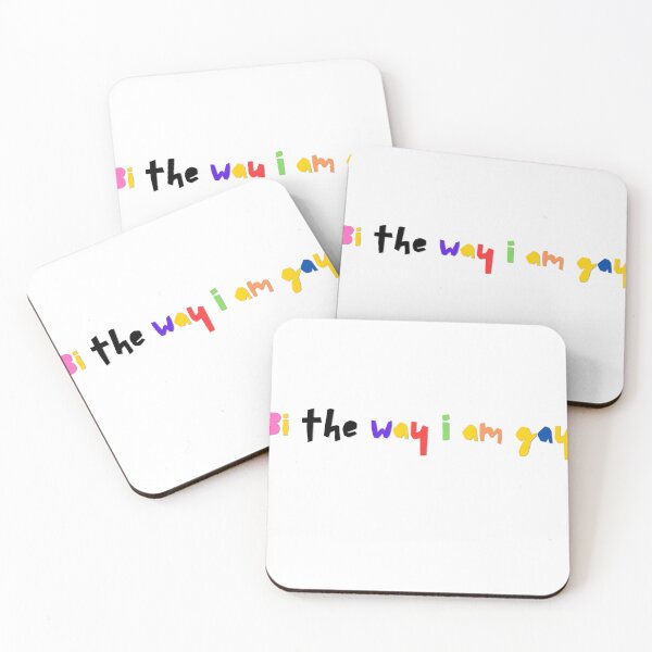 Item preview, Bi the way I am gay Funny Gay Bi Saying  designed and sold by LIK  IE'S.