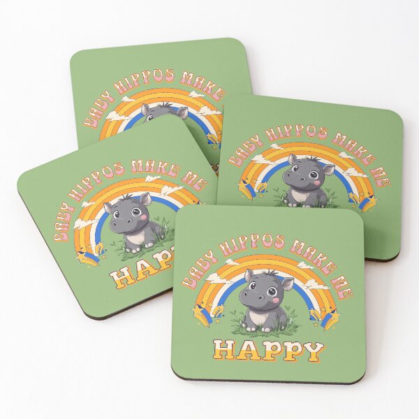 Item preview, Baby hippos make me happy designed and sold by NymeriaH.