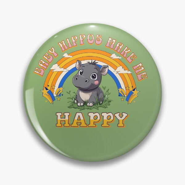 Item preview, Baby hippos make me happy designed and sold by NymeriaH.