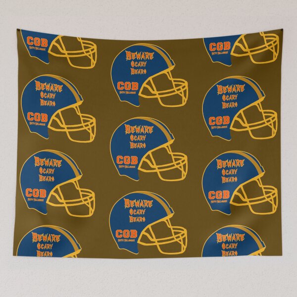 Item preview, Happy Halloween California Football Helmet Logo designed and sold by Lartheviking.