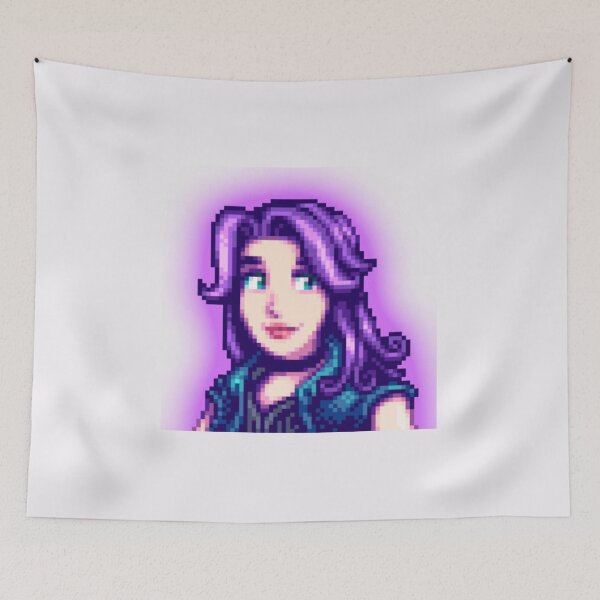 Item preview, Abigail from Stardew Valley designed and sold by beequeen1011.