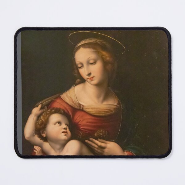 Item preview, Italy. Naples. Madonna and Child by Rafael.  designed and sold by vadim19.